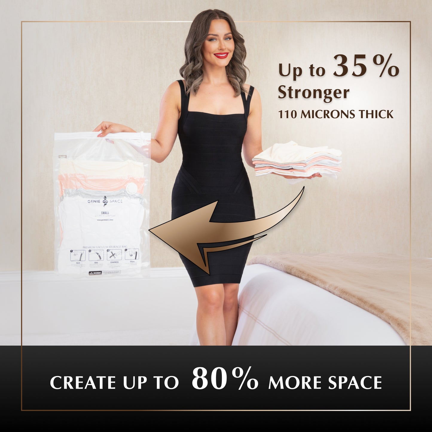 Premium Small Bags - 2 Pack