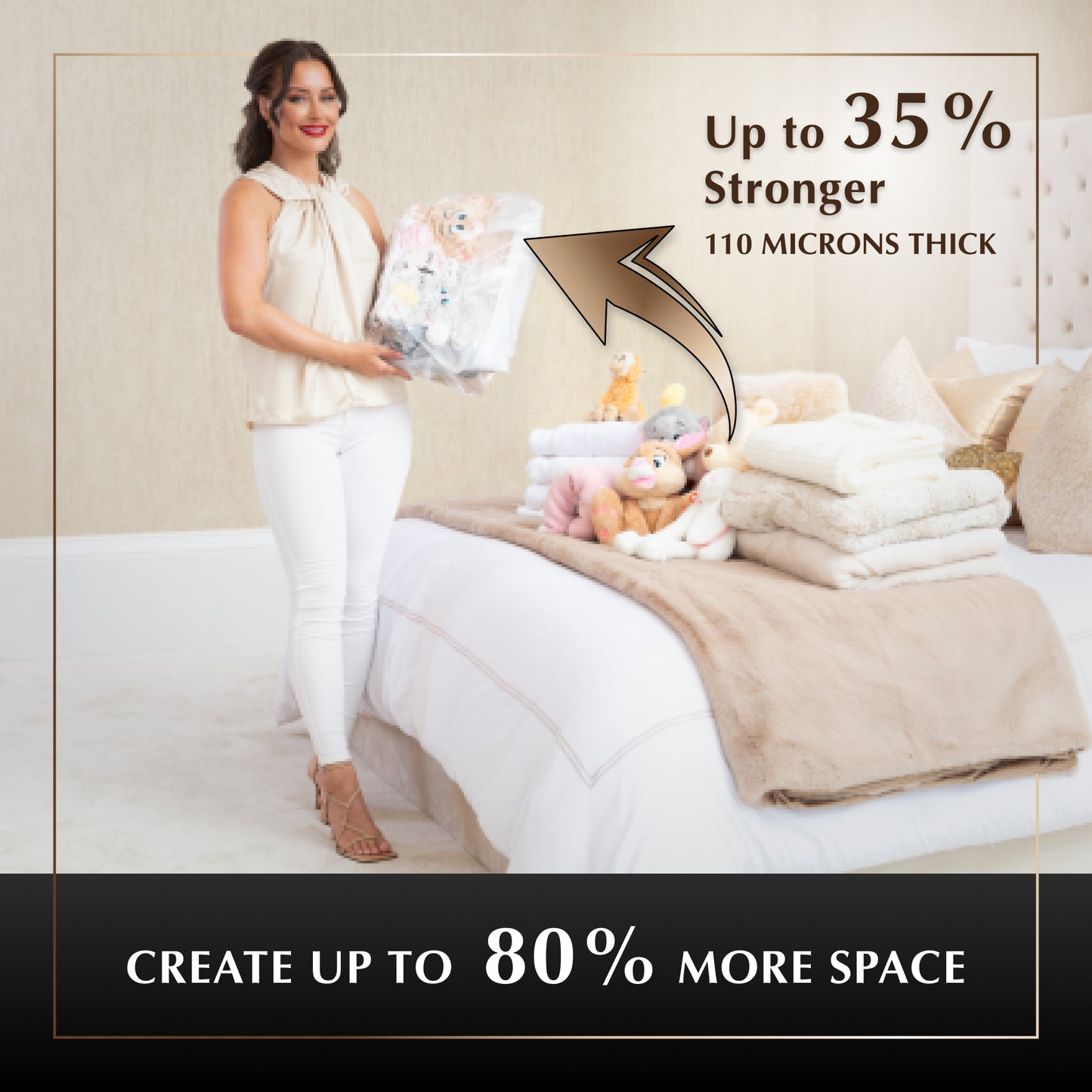 Cube Large Bags - 6 Pack (inc Pump)