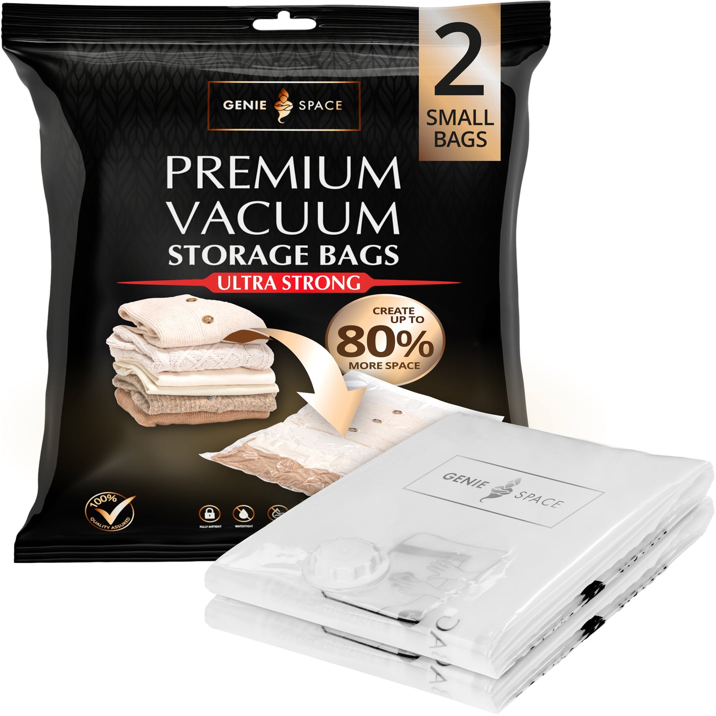 Premium Small Bags - 2 Pack
