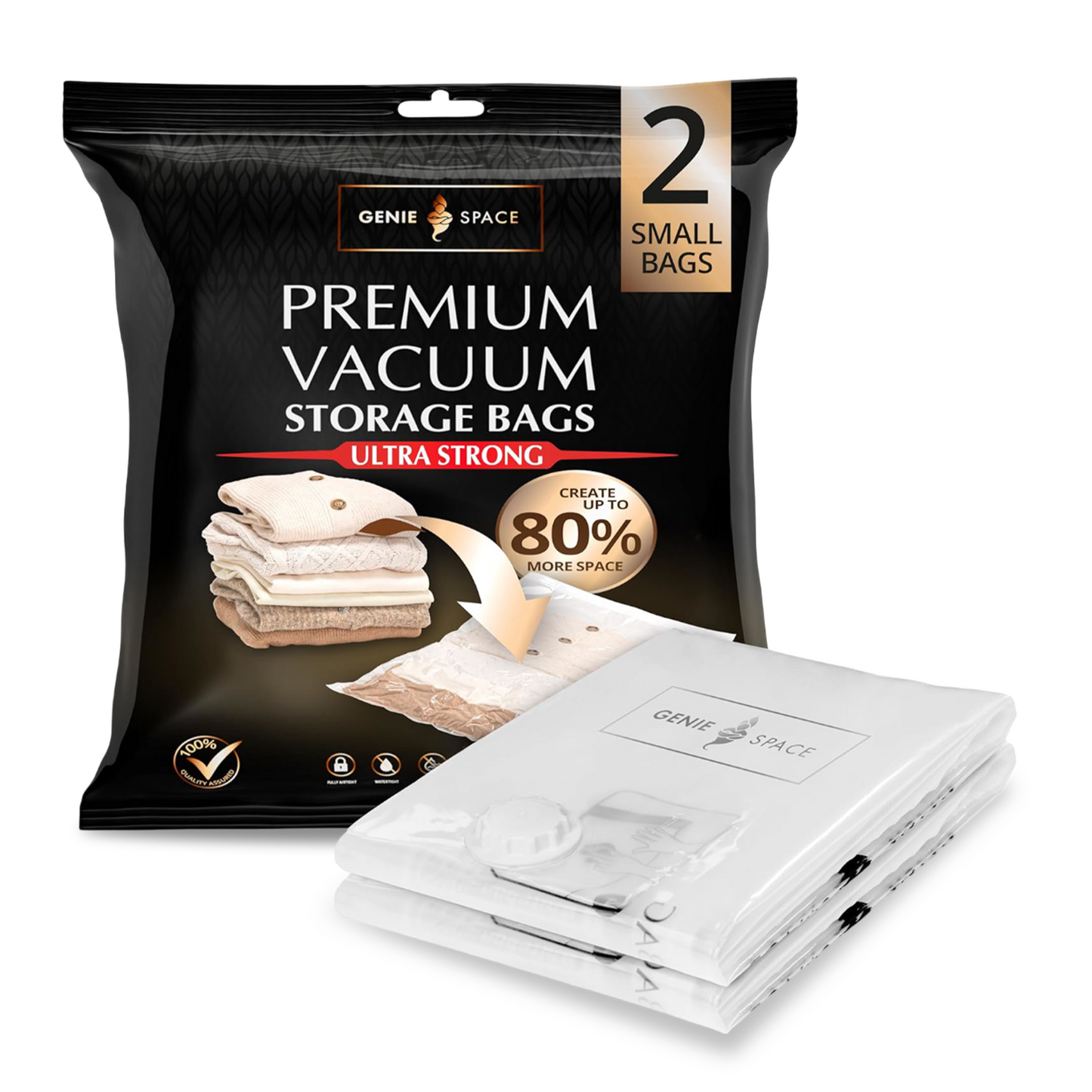 Premium Small Bags - 2 Pack
