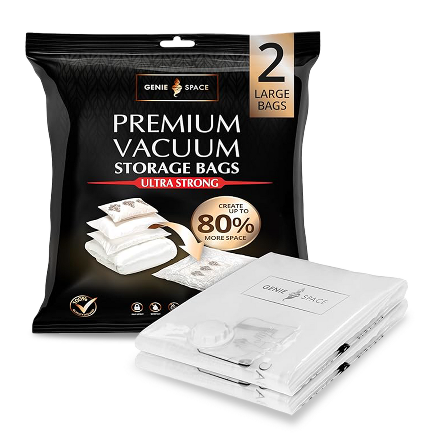 Premium Large Bags - 2 Pack