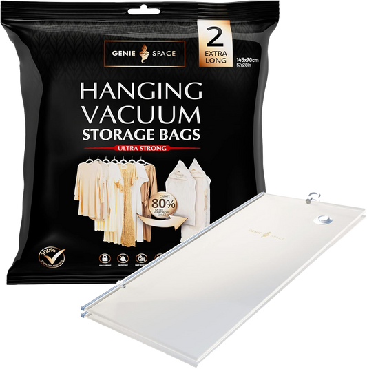 Hanging Extra Long Bags - 2 Pack