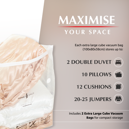 Cube Extra Large Bags - 2 Pack