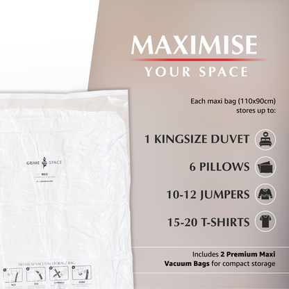 Premium Maxi Bags - 2 Pack