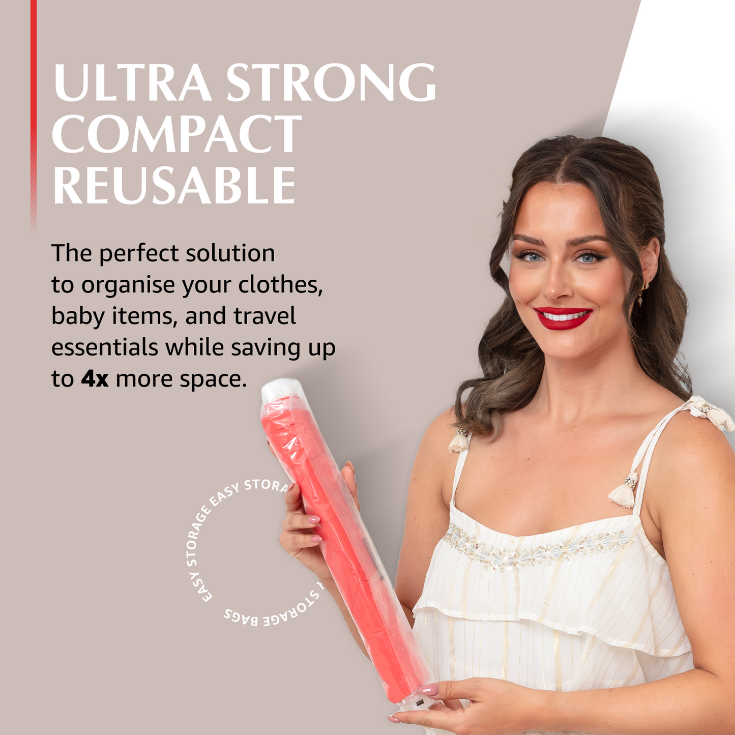 Roll-up Travel Bags - 10 Pack (4L+3M+3S)