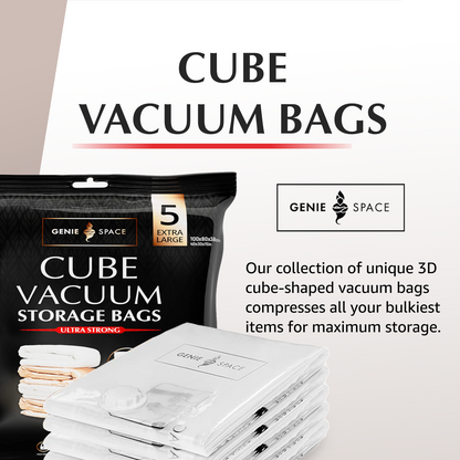 Cube Extra Large Bags - 5 Pack (inc pump)