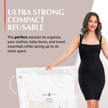 Premium Extra Large Bags - 5 Pack (inc Pump)