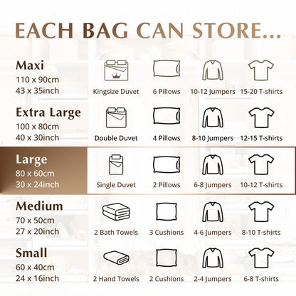 Premium Large Bags - 2 Pack