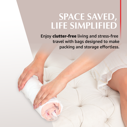 Roll-up Travel Bags - 6 Pack (2L+2M+2S)