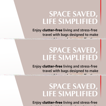 Cube Maxi Bags - 4 Pack (inc Pump)