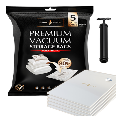 Premium Extra Large Bags - 5 Pack (inc Pump)